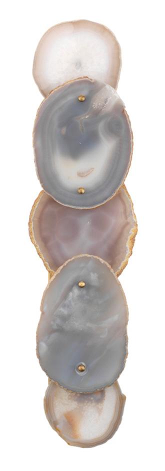 Trinity Wall Sconce, Agate by Jamie Young