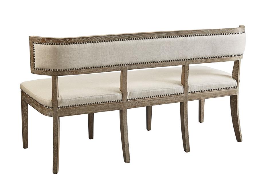 Stonebridge Three Seat Banquette by Furniture Classics