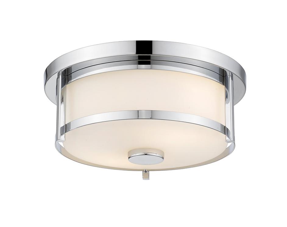 Savannah 2 Light Flush Mount in Chrome  Finish by Z-Lite