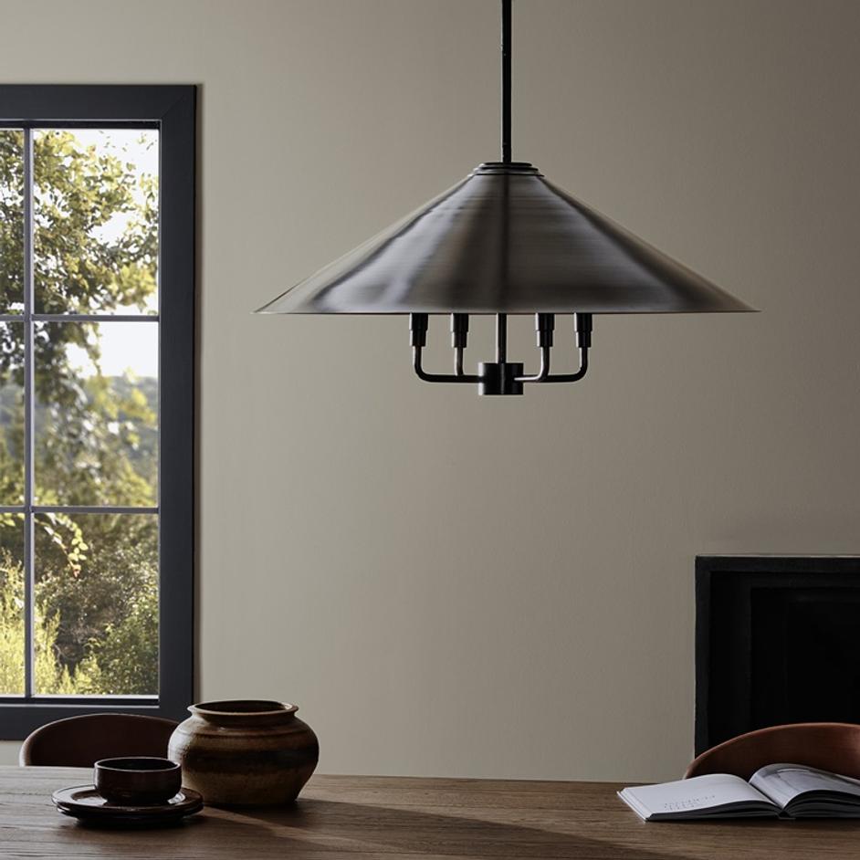 Siriano Chandelier in Oil Rubbed Bronze by FOUR HANDS