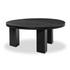 Mesa Round Coffee Table - Ebony Parawood by Four Hands