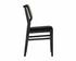 Annex Dining Chair - Black - Velvet Black by Sunpan