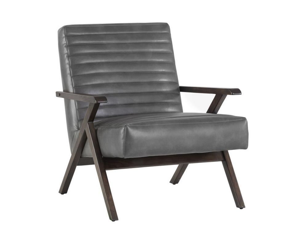 Peyton Lounge Chair - Cantina Magnetite by Sunpan