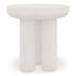 Rocca Side Table Cream by Moes Home
