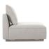 Rosello Slipper Chair Light Grey by Moes Home