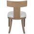 Idris Armless Chair Natural by Uttermost