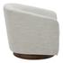 Oscy Swivel Chair Splashed White by Moes Home