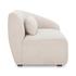 Amelia Right Arm Facing Chair Warm White by Moes Home