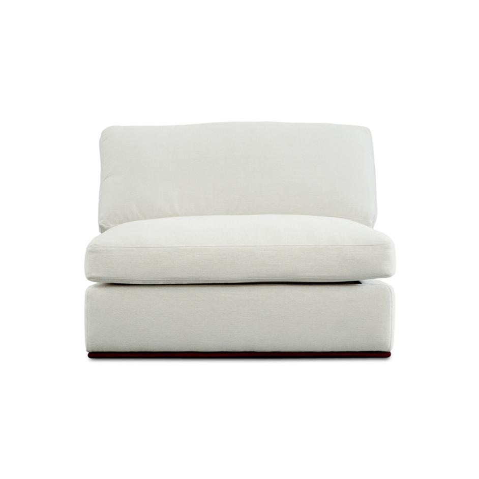 Rue Slipper Chair Off White by Moes Home
