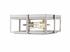 Halcyon 2 Light Flush Mount in Brushed Nickel Finish by Z-Lite