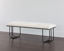 Maverick Bench - Eclipse White by Sunpan