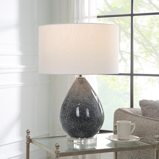 Nebula Speckled Glaze Table Lamp by Uttermost