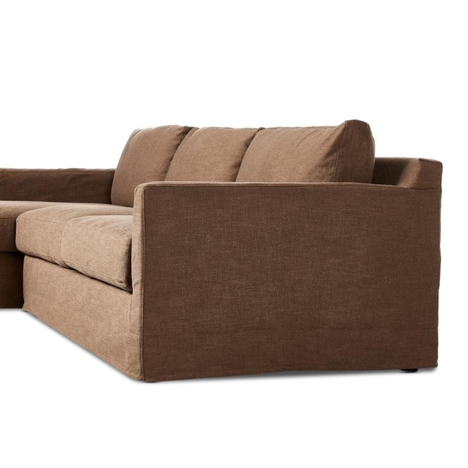 Hampton 2-Piece Slipcover Sectional by Four Hands