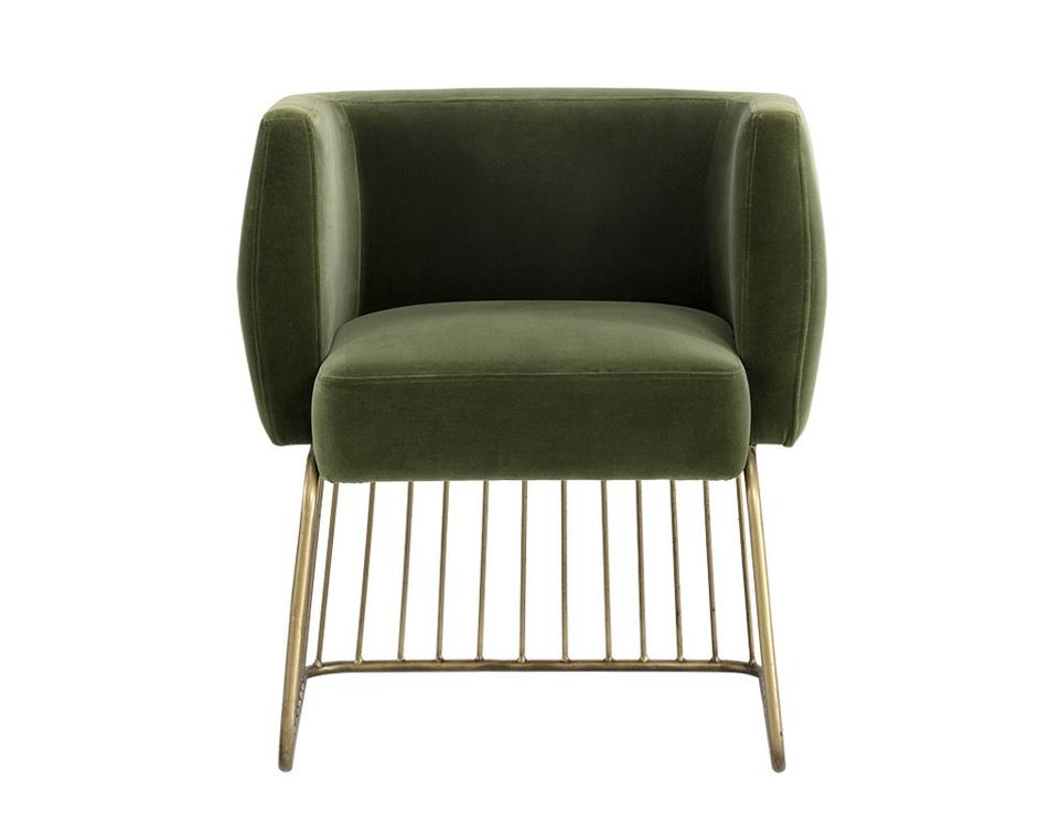 Gala Dining Chair - Forest Green by Sunpan