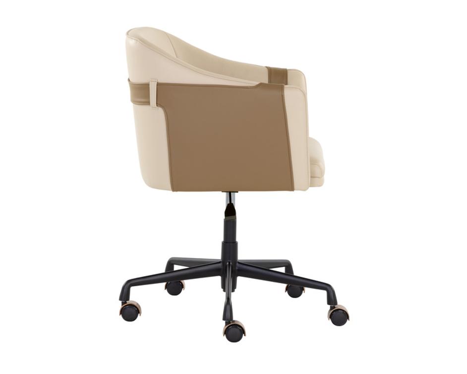 CARTER OFFICE CHAIR - NAPA BEIGE / NAPA TAN by Sunpan