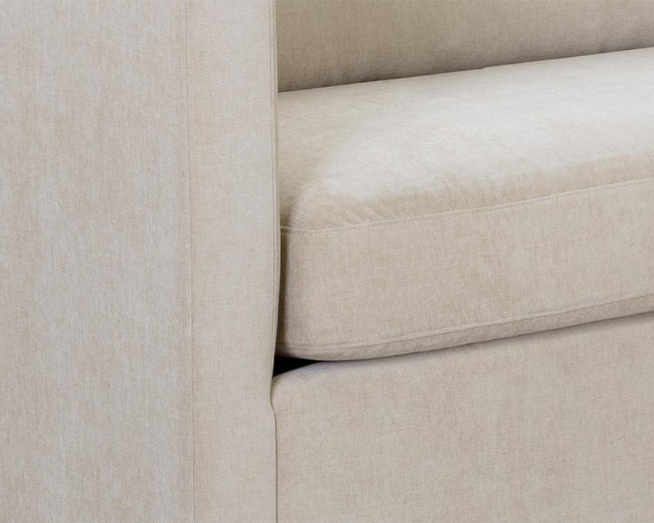 LEANDER SOFA - DANNY CREAM by Sunpan