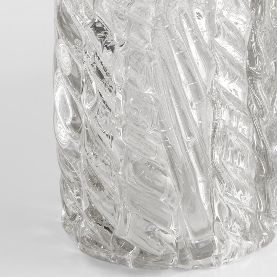 Clearly Thorough Vase | Clear - Small by Cyan Design