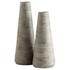 Thera Vase | Grey - Small by Cyan Design