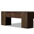 Abaso Sml Sqr Cff Table In Ebn Rstic by FOUR HANDS