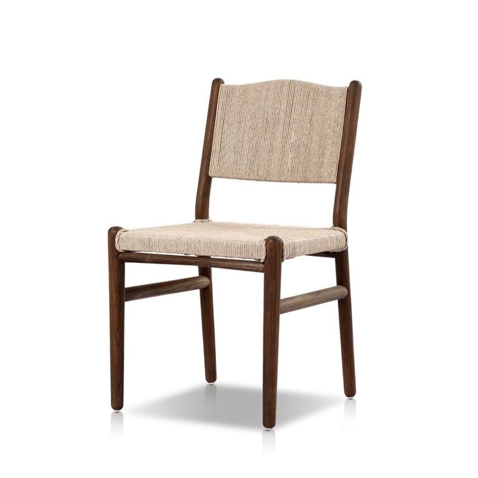 Herrin Outdoor Dining Chair - Vintage White by Four Hands