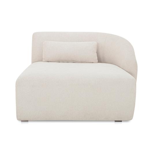 Amelia Right Arm Facing Chaise Warm White by Moes Home