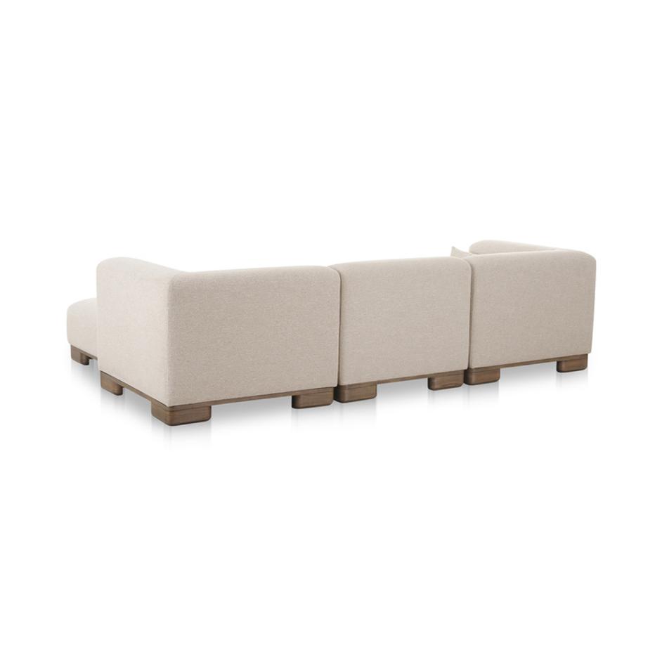 June Lounge Modular Sectional Oatmeal by Moes Home