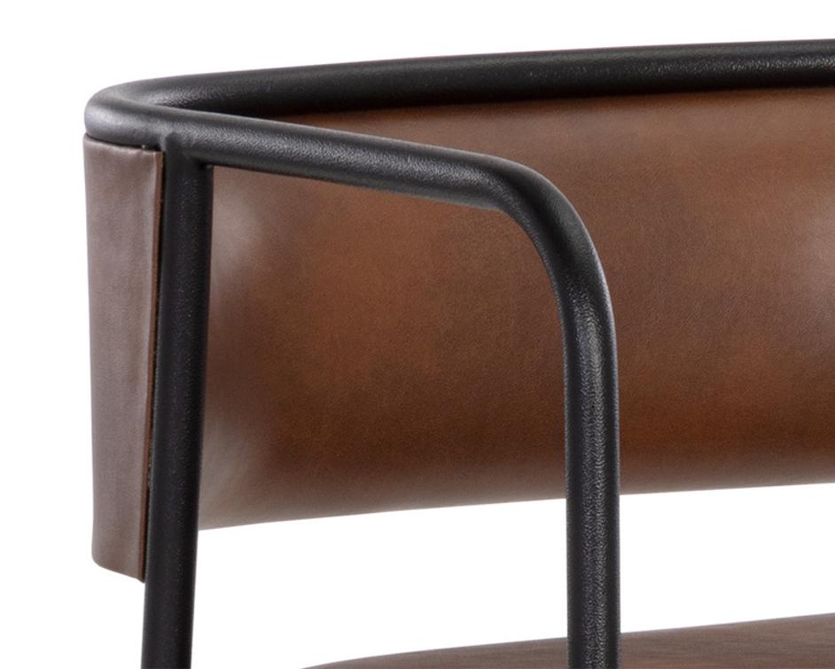 BRENAN COUNTER STOOL - BRAVO COGNAC by Sunpan