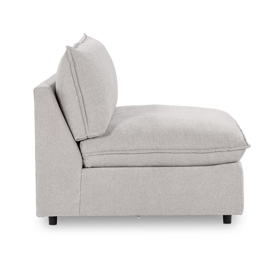 Caplan Upholstered Armless Chair Elite by Classic Home