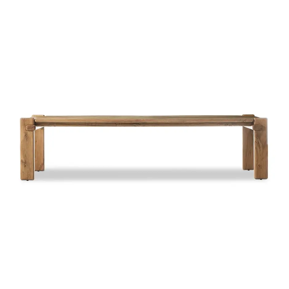 Marcia Dining 120" Table In Natural Reclaimed by FOUR HANDS