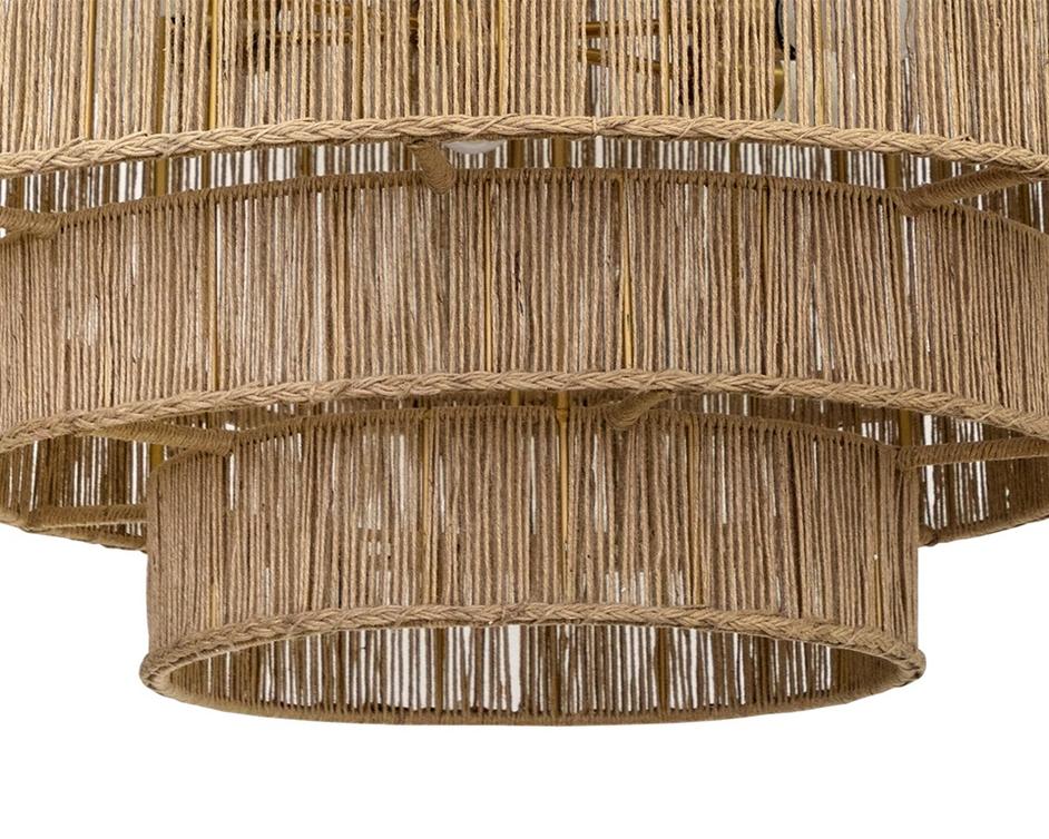 ALYSSA CHANDELIER - NATURAL JUTE by Sunpan