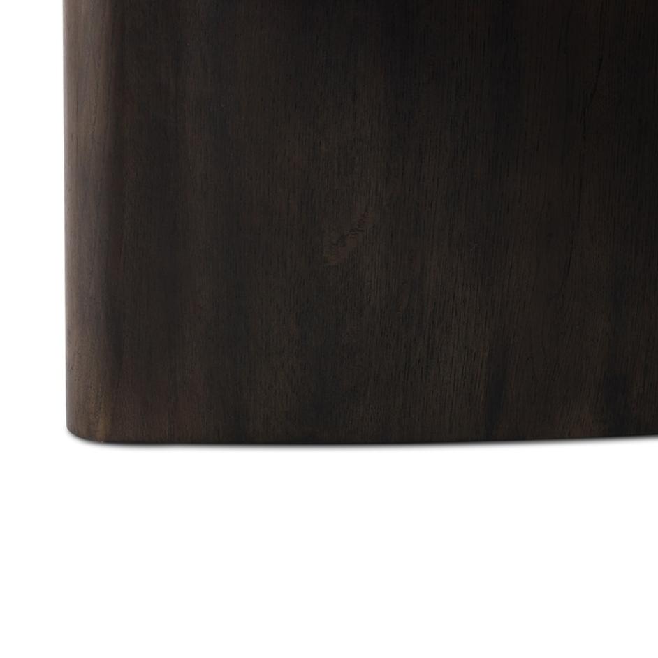 Toli Coffee Table In Wood - Smoked Black by FOUR HANDS