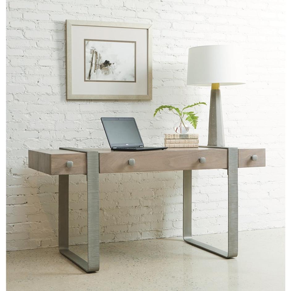 Industrial Contemporary Desk with Drawers by Pulaski Furniture