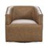 Vernon Leather Swivel Chair El Paso by Classic Home