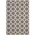 Selena Moroccan Trellis 9X12 Indoor And Outdoor Area Rug In Gray And Beige by Modway Furniture