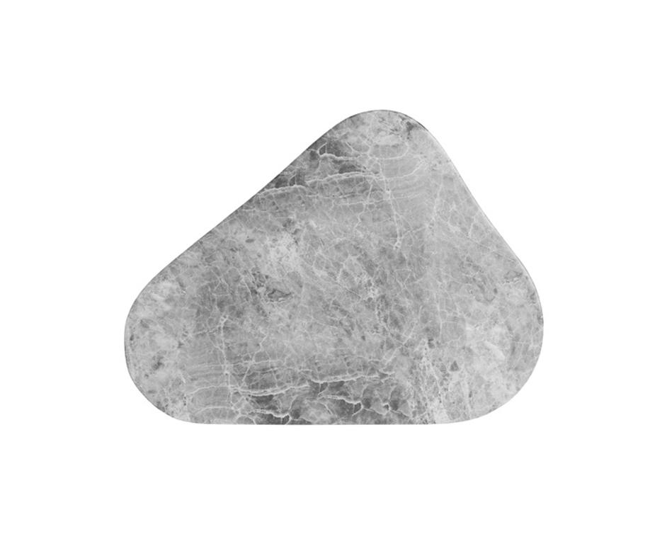 DALI END TABLE - SMALL - MARBLE LOOK - GREY by Sunpan