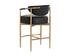 HELOISE COUNTER STOOL - BRAVO BLACK by Sunpan