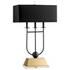 Euri Table Lamp in Black and Gold by Cyan Design