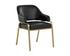 MALACHI DINING ARMCHAIR - CANTINA BLACK by Sunpan