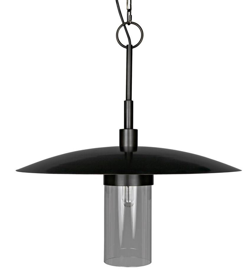 Anton Pendant, Metal with Aged Brass Finish by Noir Furniture