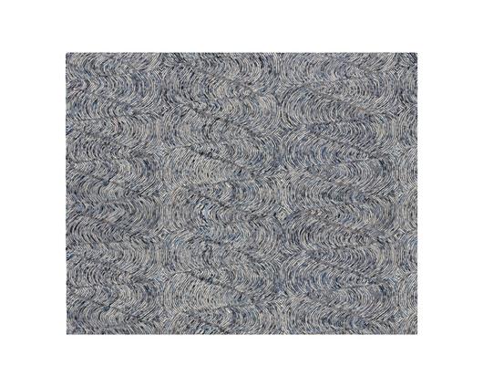 Corfu Hand-tufted Rug - Blue / Charcoal - 8' X 10' by Sunpan