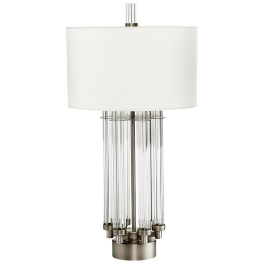 Vidro Lamp in Antique Silver by Cyan Design