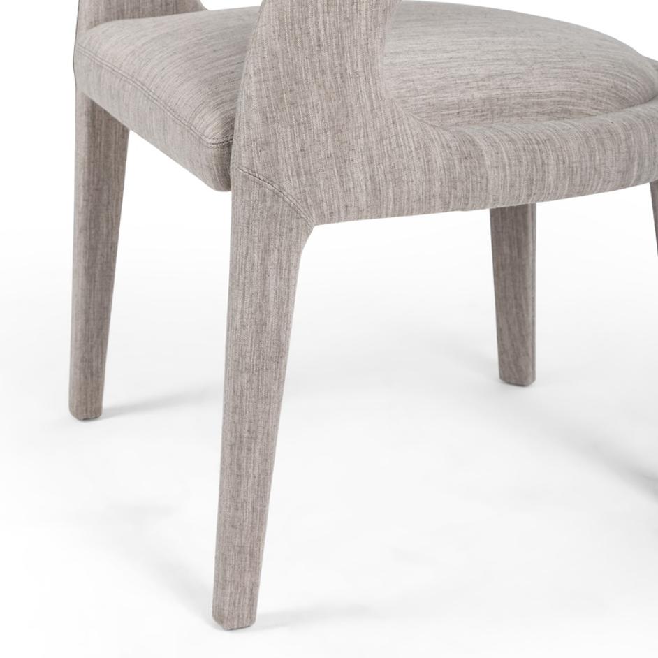 Hawkins Dining Chair In Savile Flannel by FOUR HANDS