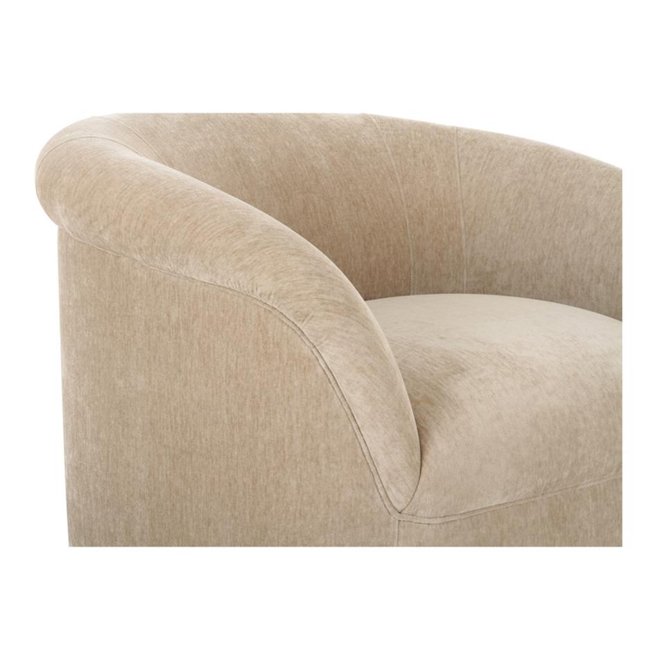 Thora Lounge Chair Beige by Moes Home