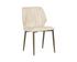 CLINTON DINING CHAIR - BRONZE - BRAVO CREAM by Sunpan