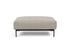 MALLOY OTTOMAN, BLACK STEEL by INNOVATION USA
