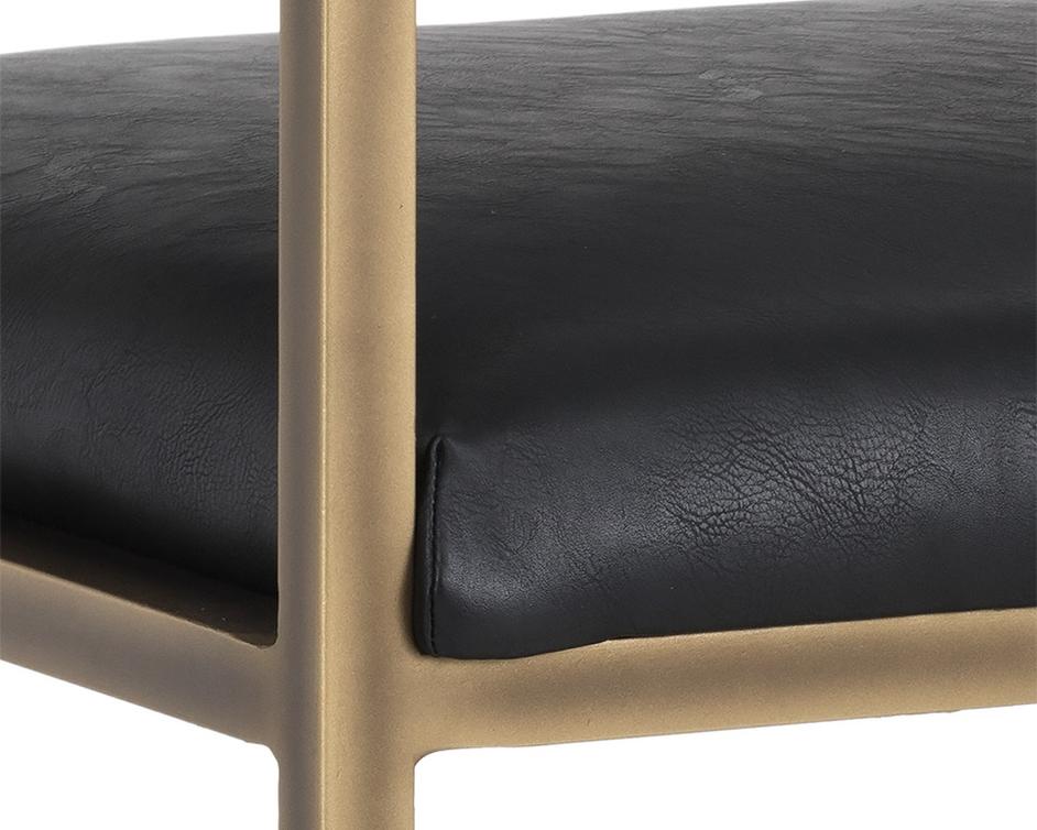 Ventouz Armchair - Vintage Black by Sunpan