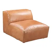 LUXE SLIPPER CHAIR TAN by Moes Home