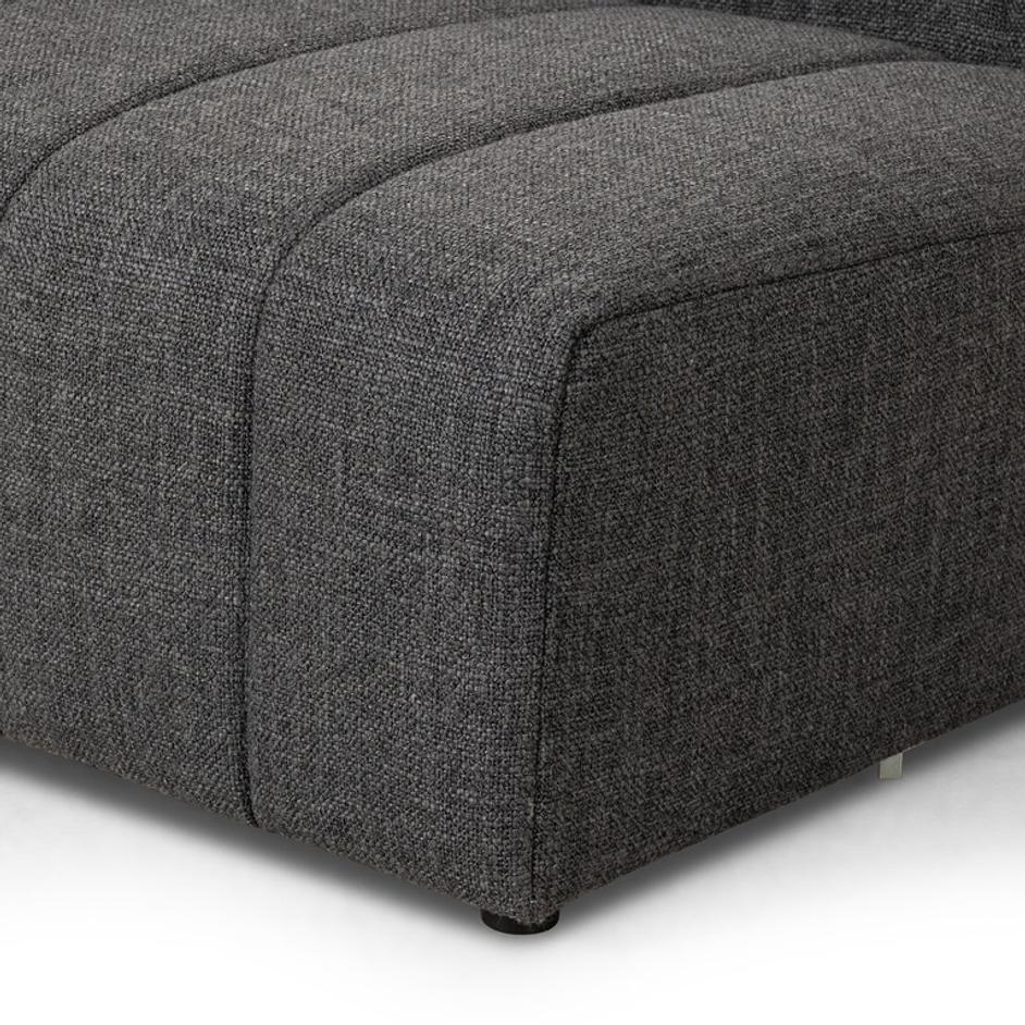 Build Your Own: Langham Channeled Sectional - Saxon Charcoal by Four Hands