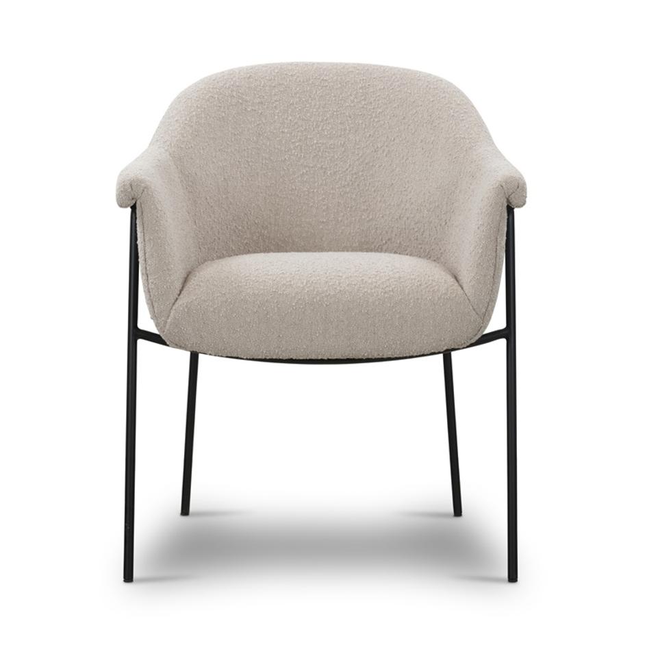 Suerte Dining Chair In Knoll Sand by FOUR HANDS
