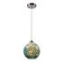 Gemblue 1 Light Pendant by Uttermost